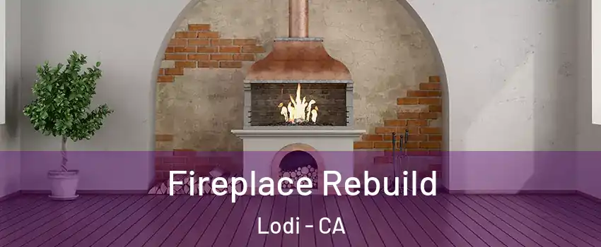  Fireplace Rebuild Lodi - CA