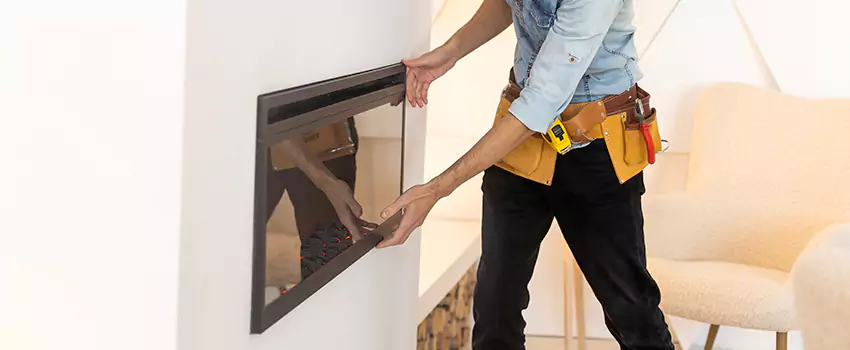 Metal Fireplace Installation in Lodi, California