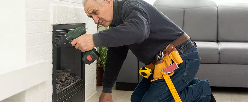 New Indoor Fireplace Installation in Lodi, California