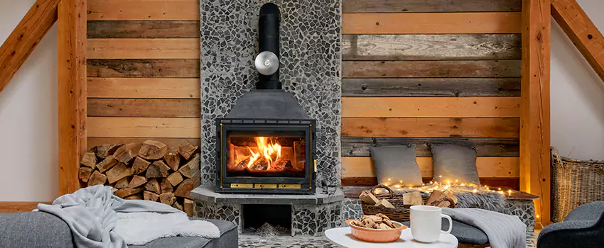 Thelin Hearth Products Direct Vent Gas Stove Fireplace Inspection in Lodi, California