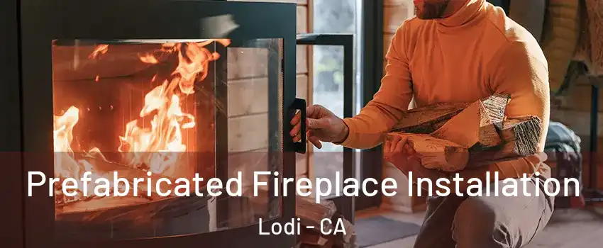  Prefabricated Fireplace Installation Lodi - CA